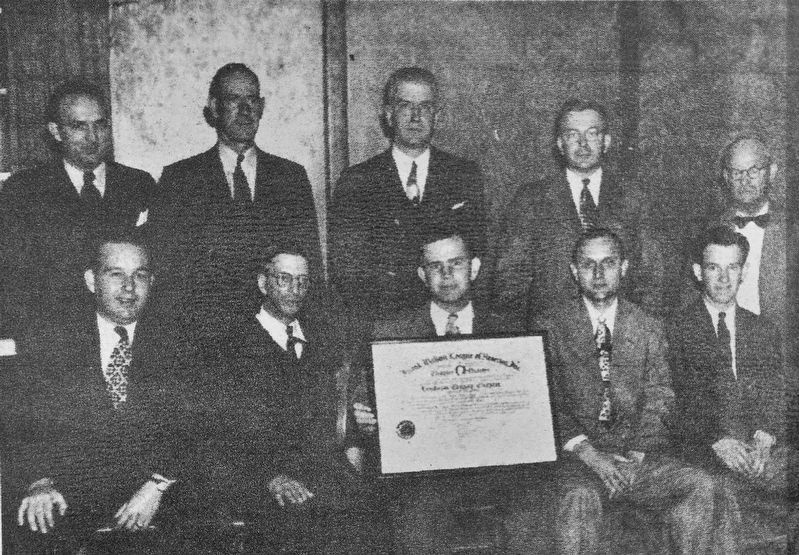 Marker detail: Charter Members, March 1951. Click for full size. Marker detail: Charter Members, March 1951 image. Click for full size.