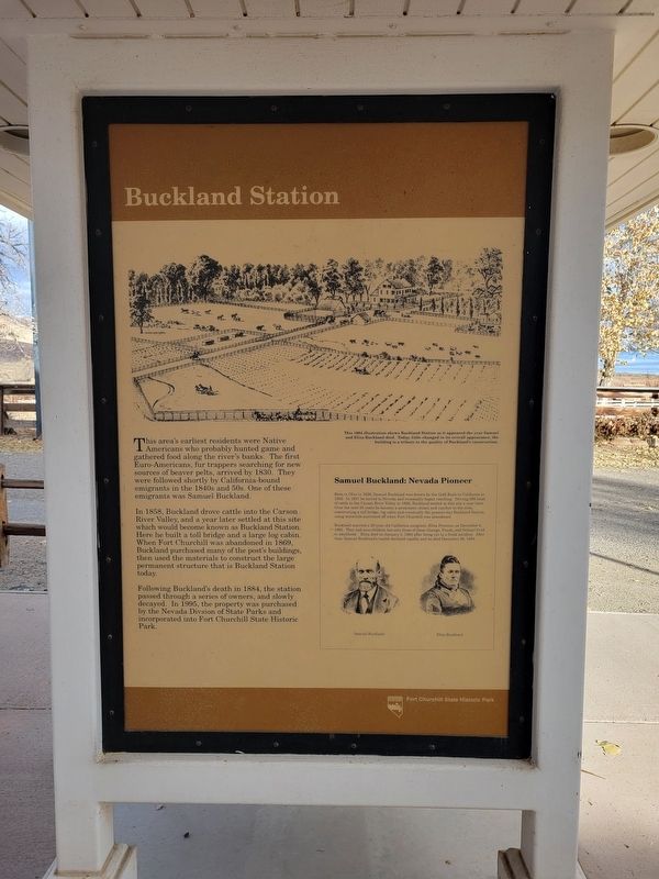 Buckland Station Marker image. Click for full size.