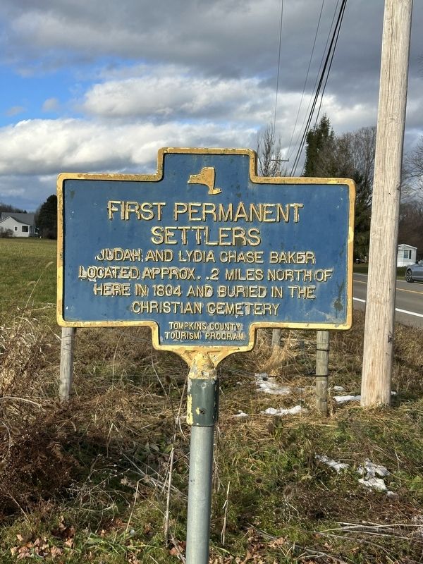 First Permanent Settlers Marker. Click for full size. First Permanent Settlers Marker image. Click for full size.