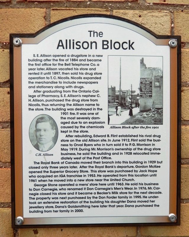 The Allison Block Marker image. Click for full size.