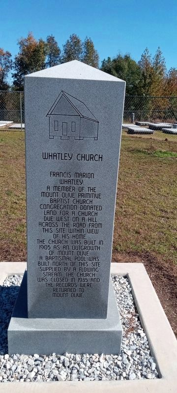 Whatley Church. Click for full size. Whatley Church image. Click for full size.