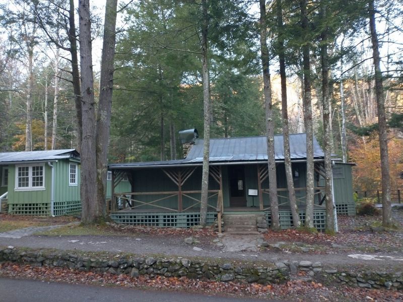 Cabin #6: Van Gilder / Creekmore Cabin Marker. Click for full size. Cabin #6: Van Gilder / Creekmore Cabin Marker image. Click for full size.
