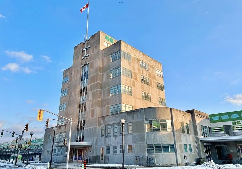 Former T.H. & B. Railway Station (Currently Hamilton GO Centre). Click for full size. Former T.H. & B. Railway Station (Currently Hamilton GO Centre) image. Click for full size.