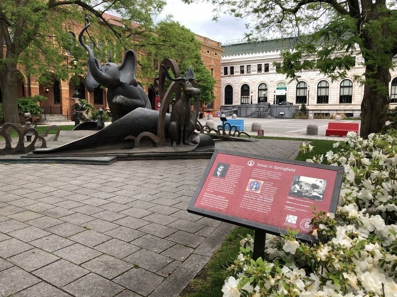 Seuss in Springfield Marker. Click for full size. Seuss in Springfield Marker image. Click for full size.