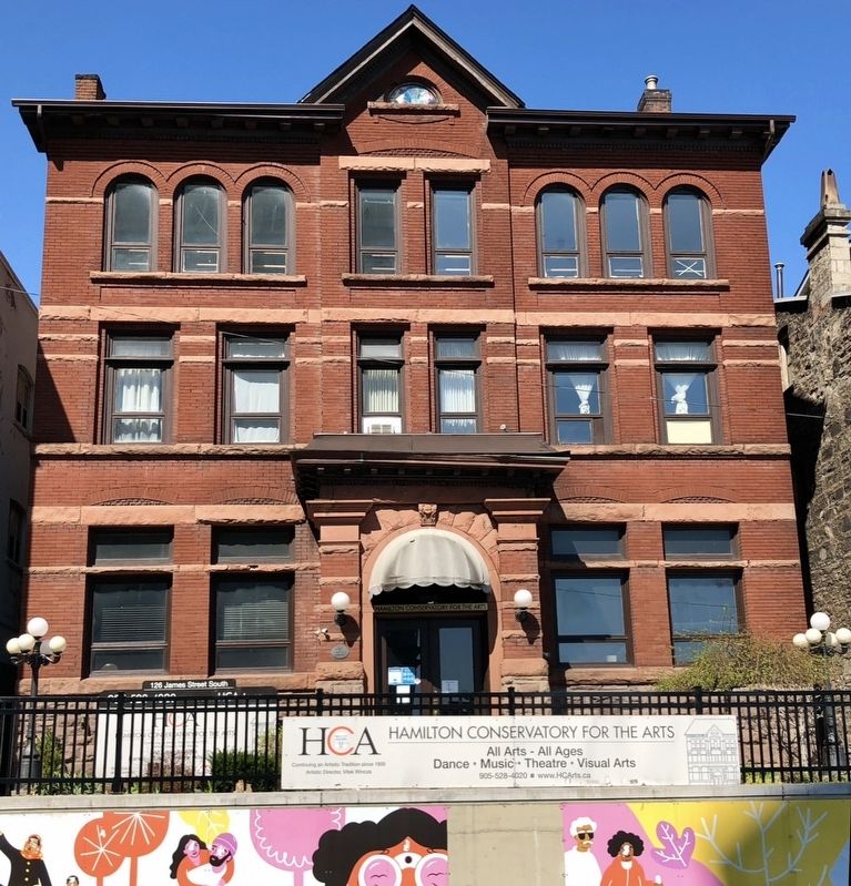 Hamilton Conservatory of the Arts 9former Conservatory of Music) image. Click for full size.