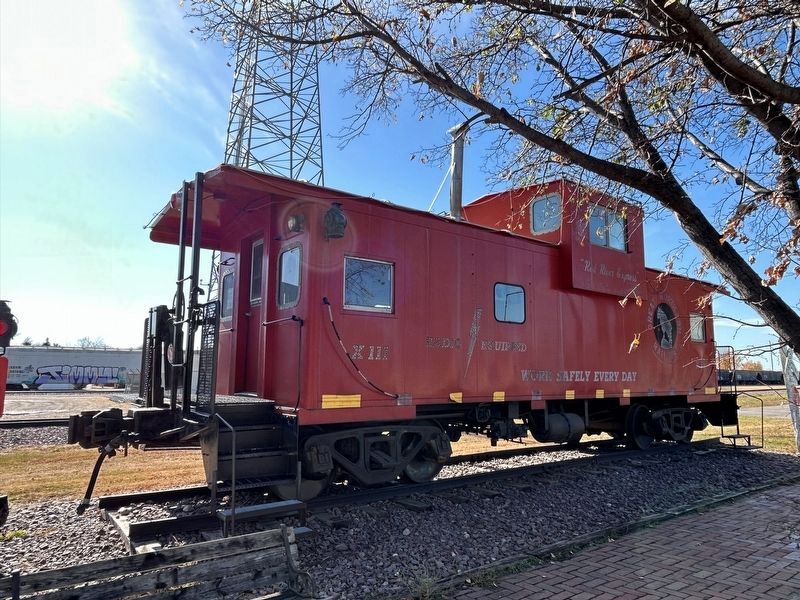 Great Northern Railway Caboose image. Click for full size.