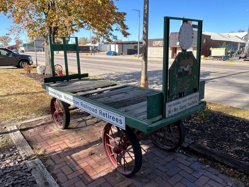 Great Northern Railway Baggage Truck image. Click for full size.