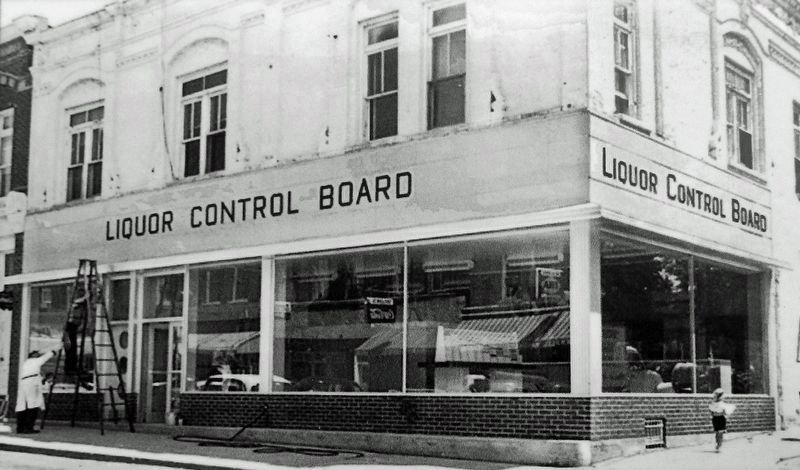 Marker detail: Willard Block 1958 new LCBO Store. Click for full size. Marker detail: Willard Block 1958 new LCBO Store image. Click for full size.