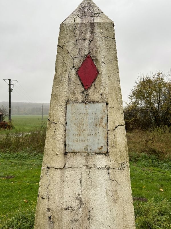 5th U.S. Division Marker image. Click for full size.