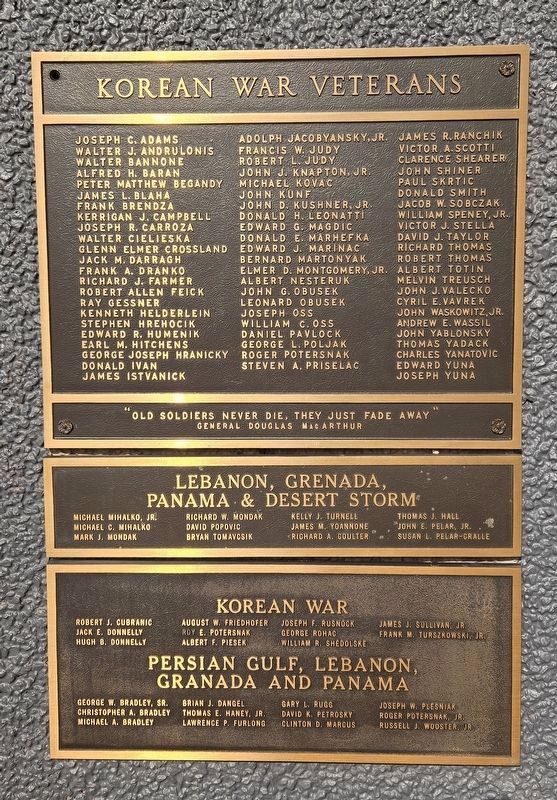 Port Vue Borough Honor Roll Marker. Click for full size. Port Vue Borough Honor Roll Marker image. Click for full size.