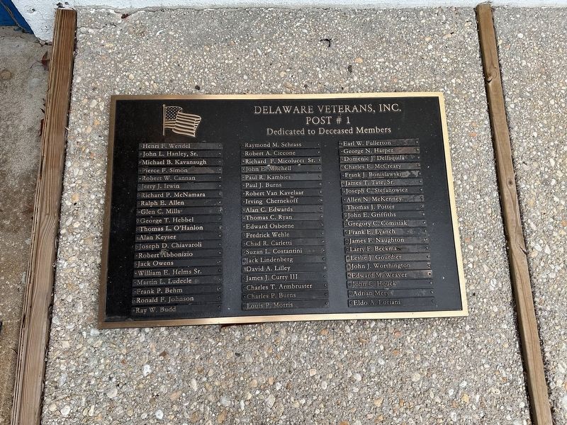 Veterans Memorial - Tablet 2. Click for full size. Veterans Memorial - Tablet 2 image. Click for full size.