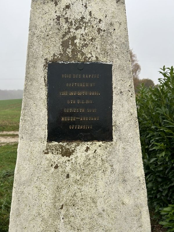 Bois Des Rappes Marker image. Click for full size.