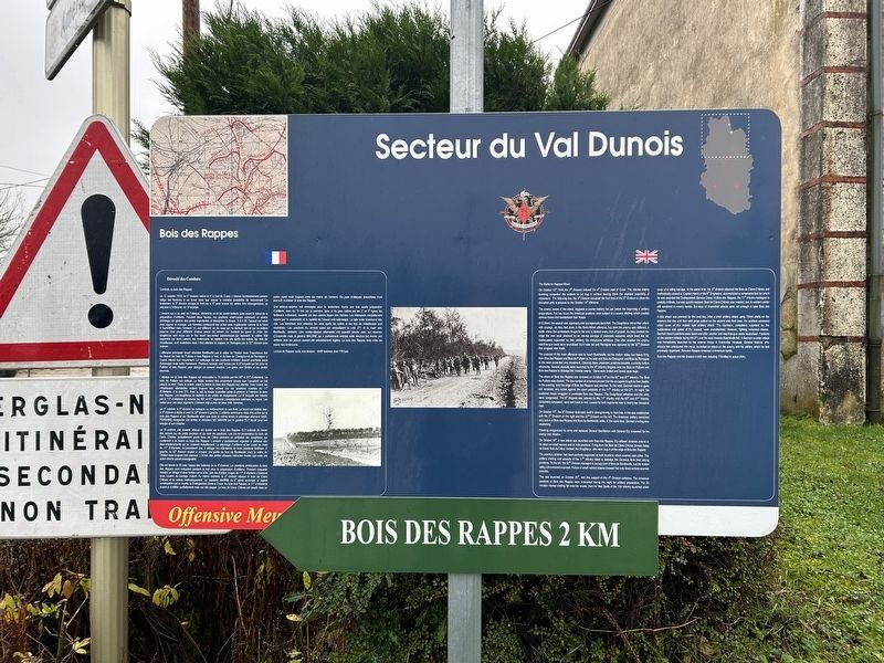 Val Dubois Sector / Secteur du Val Dunois Marker image. Click for full size.