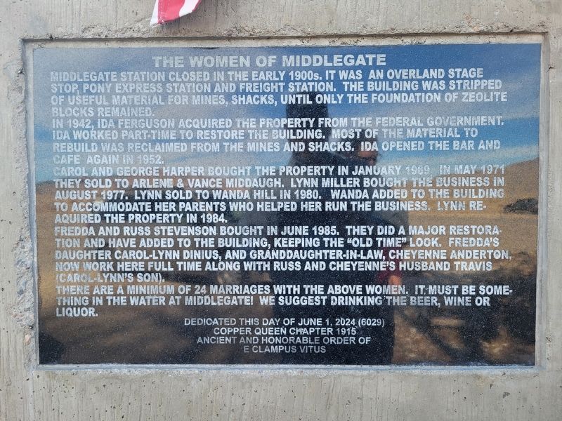 The Women of Middlegate Marker. Click for full size. The Women of Middlegate Marker image. Click for full size.
