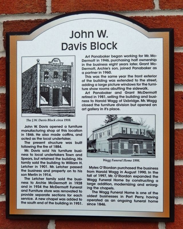 John W. Davis Block Marker. Click for full size. John W. Davis Block Marker image. Click for full size.