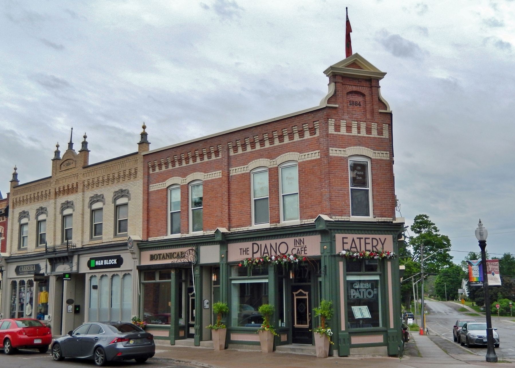 The Harrington Block (<i>southeast elevation</i>) image. Click for full size.