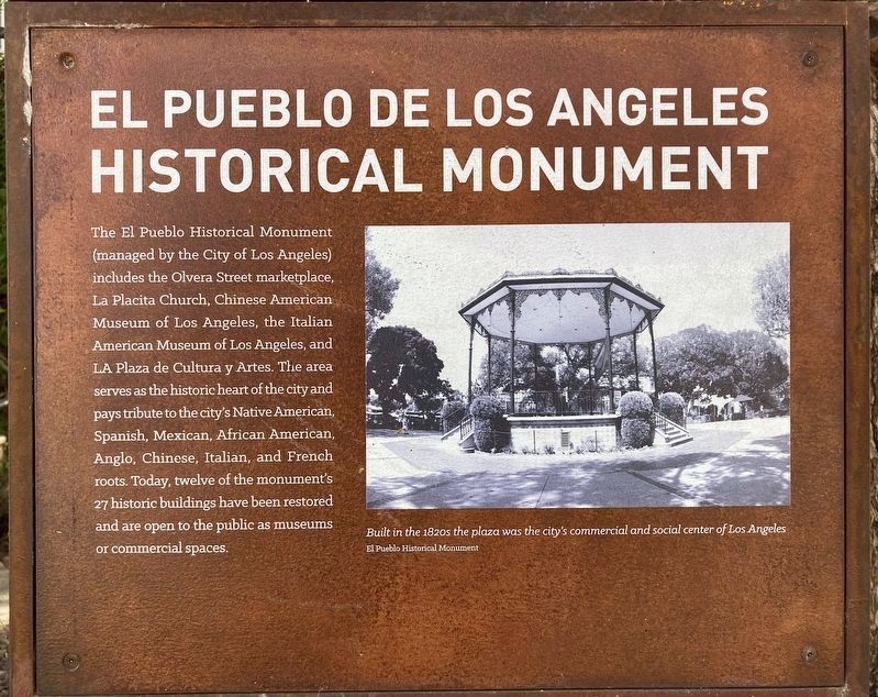 El Pueblo de Los Angeles image. Click for full size.