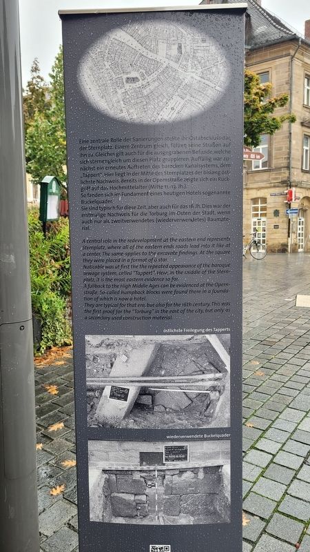 Sternplatz Marker - Reverse Side. Click for full size. Sternplatz Marker - Reverse Side image. Click for full size.