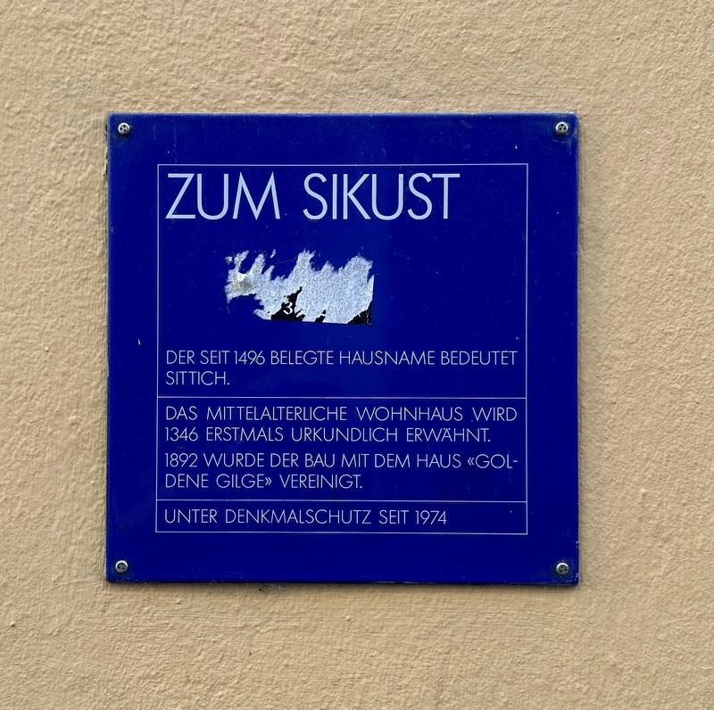 Zum Sikust Marker. Click for full size. Zum Sikust Marker image. Click for full size.