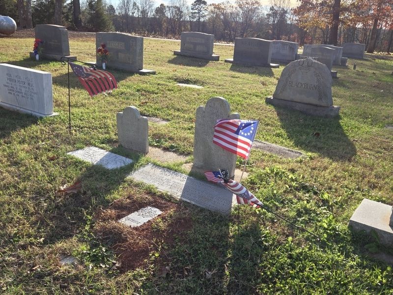 Lieutenant John Hoyle Marker. Graves of wife Margaret and father Peter are to the left. Click for full size. Lieutenant John Hoyle Marker. Graves of wife Margaret and father Peter are to the left image. Click for full size.
