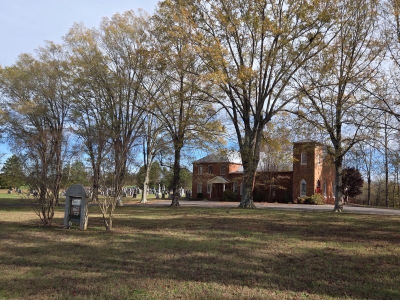 Full view of Salem Church and Cemetery. Click for full size. Full view of Salem Church and Cemetery image. Click for full size.