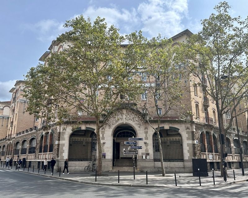 The Convents of the Rue de Charonne Marker - wide view. Click for full size. The Convents of the Rue de Charonne Marker - wide view image. Click for full size.