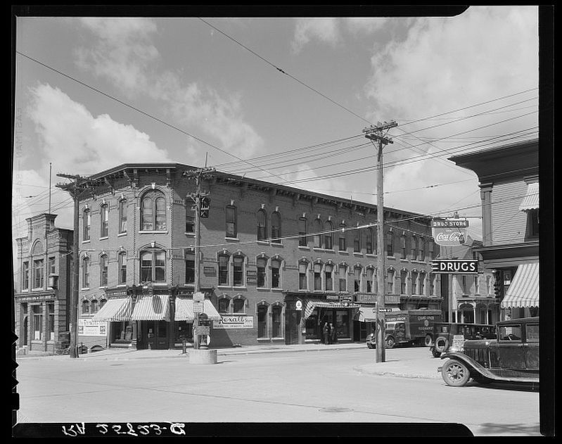 Downtown Morrisville, Vermont. Click for full size. Downtown Morrisville, Vermont image. Click for full size.