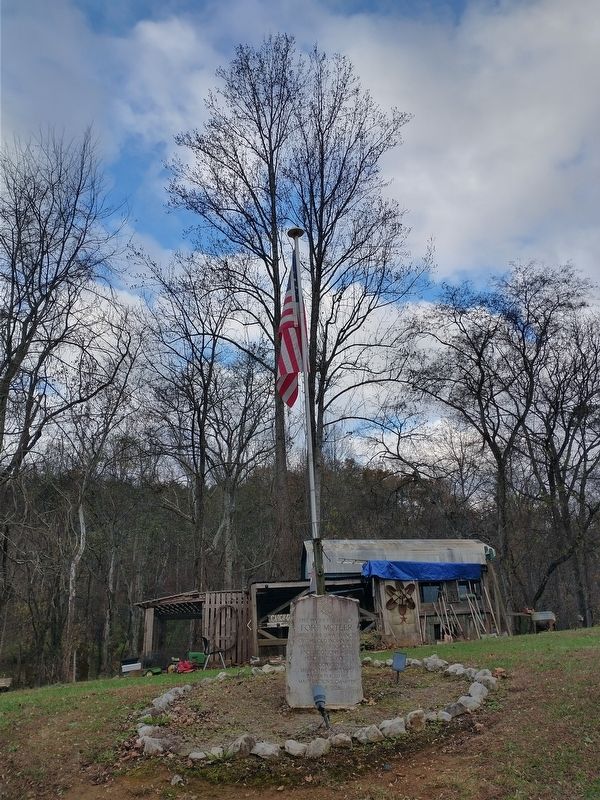 Site of Fort McTeer Marker. Click for full size. Site of Fort McTeer Marker image. Click for full size.
