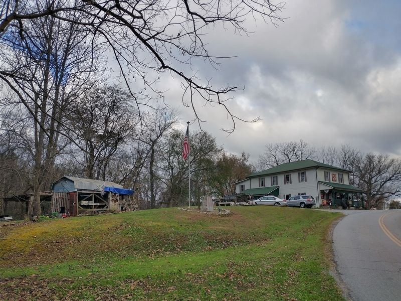 Site of Fort McTeer Marker. Click for full size. Site of Fort McTeer Marker image. Click for full size.