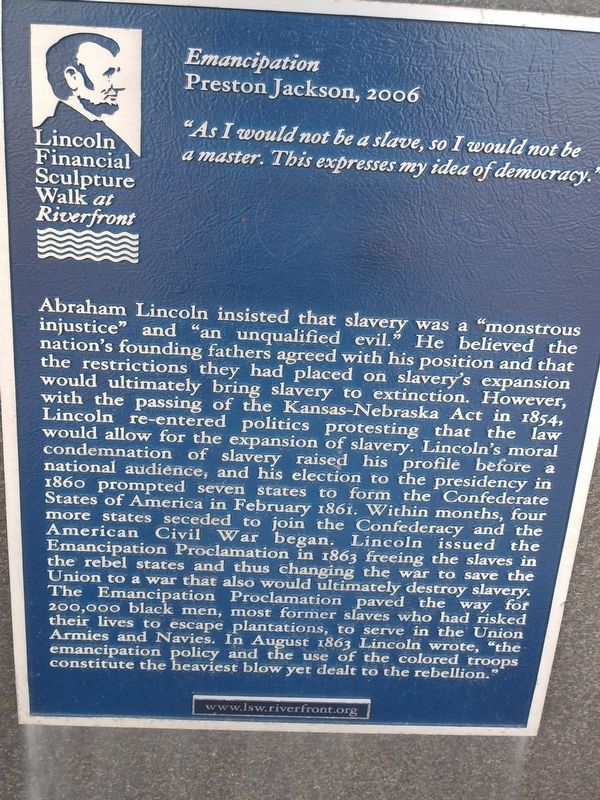 Emancipation Marker image. Click for full size.
