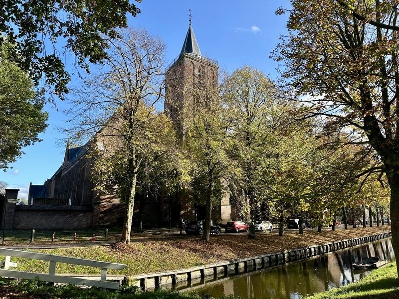 Grote kerk Edam / “Great Church” of Edam - wide view. Click for full size. Grote kerk Edam / “Great Church” of Edam - wide view image. Click for full size.