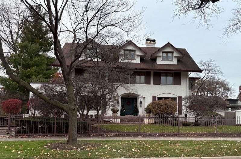 Edgar Rice Burroughs home (700 Linden, Oak Park). Click for full size. Edgar Rice Burroughs home (700 Linden, Oak Park) image. Click for full size.