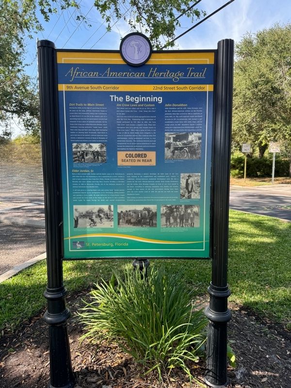 The Beginning Marker. Click for full size. The Beginning Marker image. Click for full size.