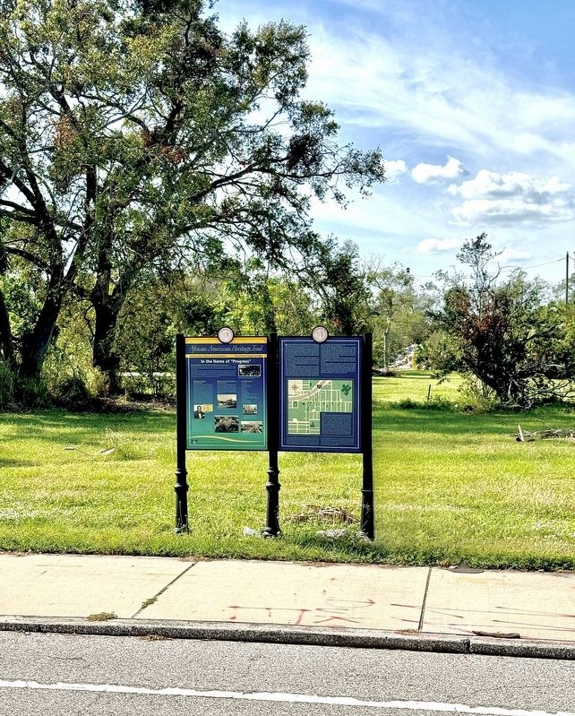 In the Name of “Progress” Marker (left). Click for full size. In the Name of “Progress” Marker (left) image. Click for full size.
