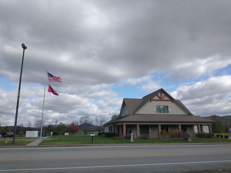Tellico Tales: Charles Hall Museum / Stokley Bottoms Marker image. Click for full size.