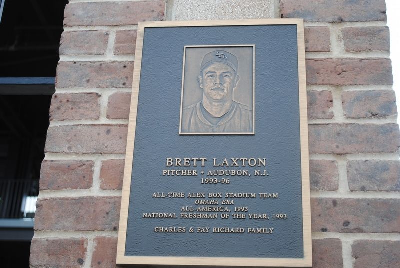 Brett Laxton Marker. Click for full size. Brett Laxton Marker image. Click for full size.