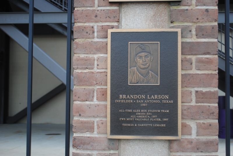 Brandon Larson Marker. Click for full size. Brandon Larson Marker image. Click for full size.