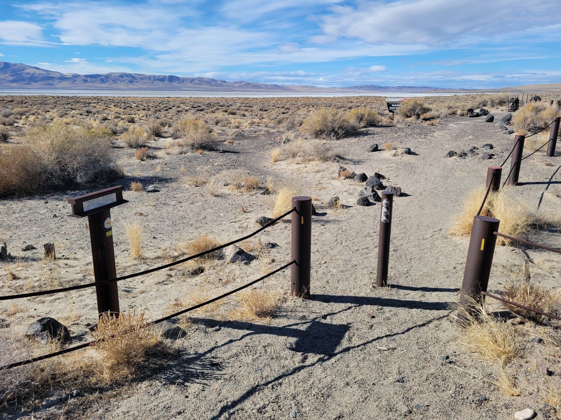 Central Overland Trail - Sand Springs Station Marker image. Click for full size.