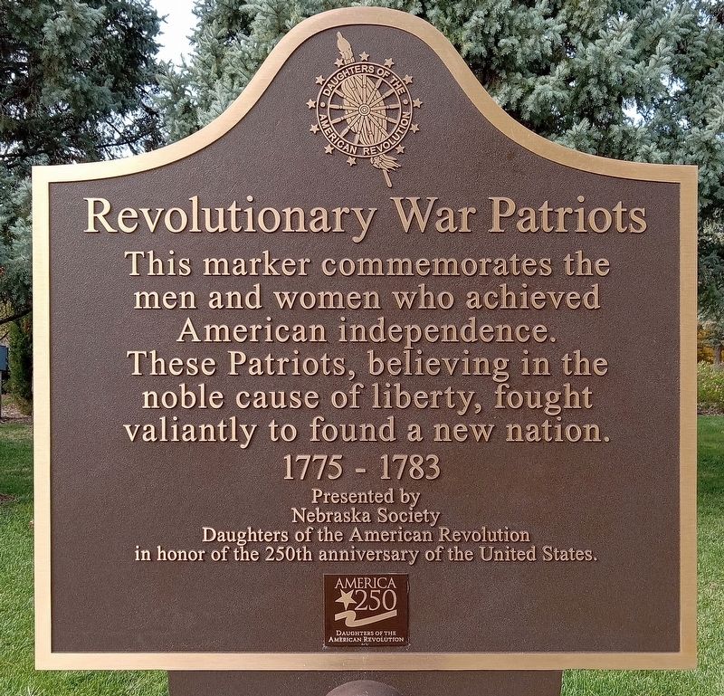 Revolutionary War Patriots Marker image. Click for full size.
