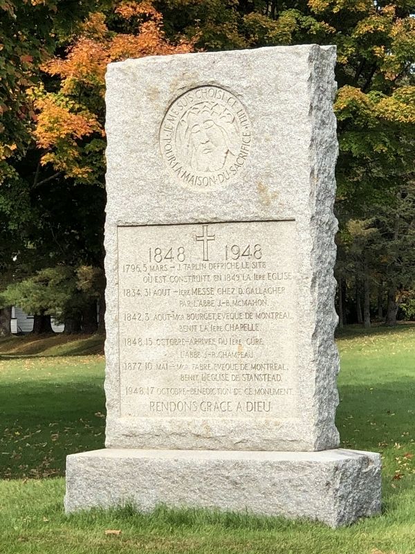 �glise du Sacr�-Coeur (Church of the Sacred Heart) Marker image. Click for full size.