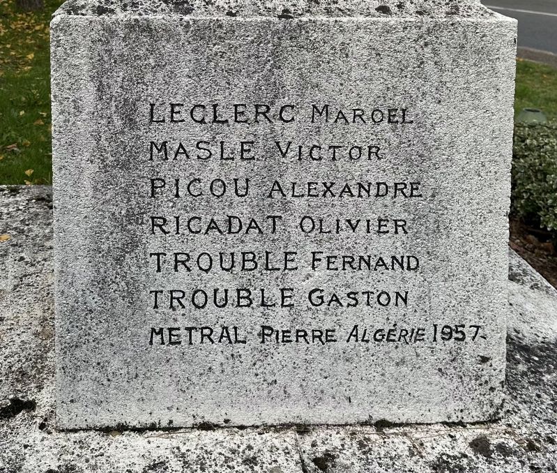 Jablines World War I Memorial image. Click for full size.