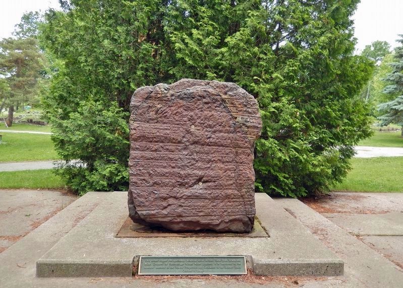 10-ton Nickel-copper Ore Specimen image. Click for full size.