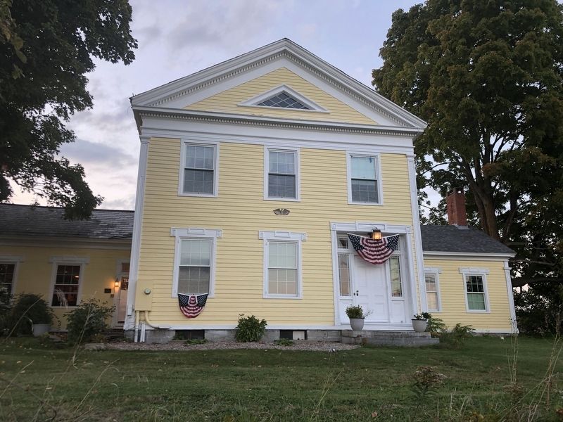 Strong House Inn Marker. Click for full size. Strong House Inn Marker image. Click for full size.