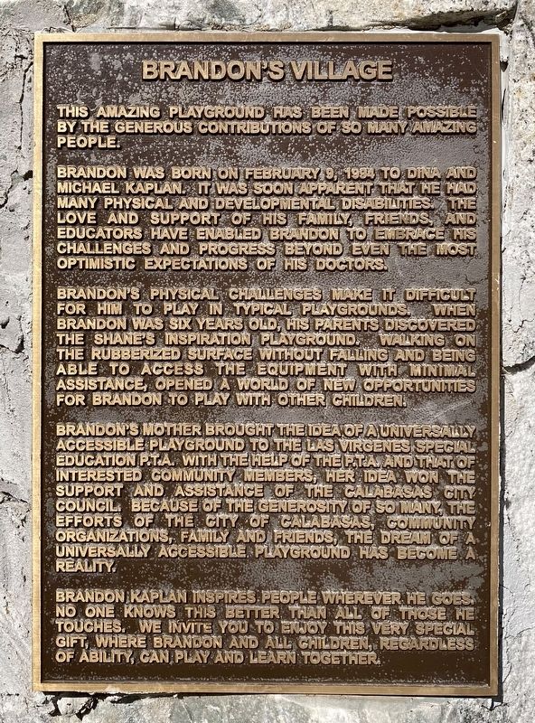 Brandon's Village Marker image. Click for full size.