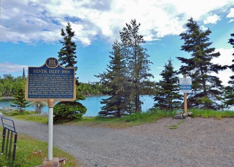 Silver Islet 1868 Marker image. Click for full size.