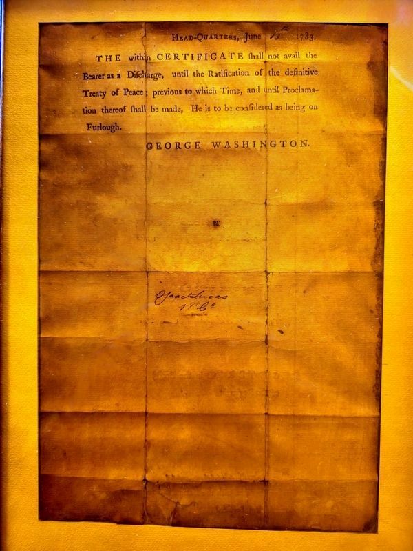 A Revolutionary War Soldier Marker image. Click for full size.