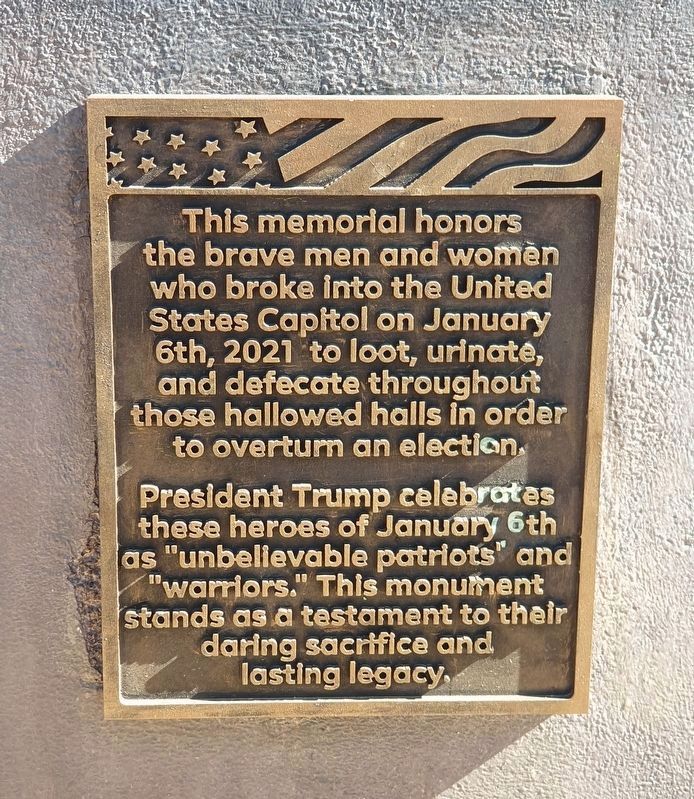 January 6, 2021 Memorial image. Click for full size.
