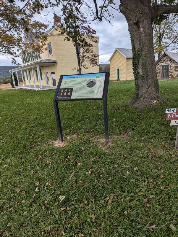 The Shafer Farm Marker. Click for full size. The Shafer Farm Marker image. Click for full size.