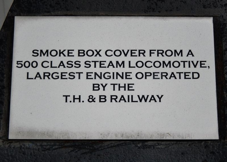 Smoke Box Cover Marker. Click for full size. Smoke Box Cover Marker image. Click for full size.
