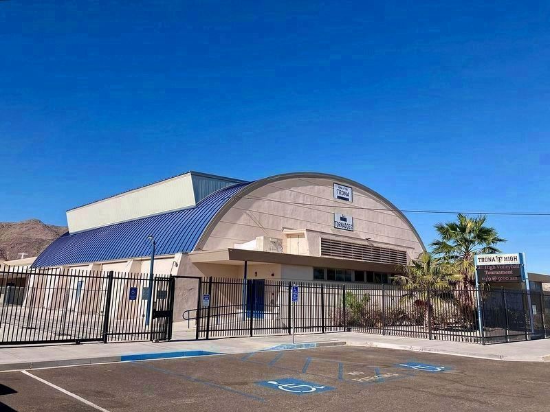Trona High School Gym image. Click for full size.